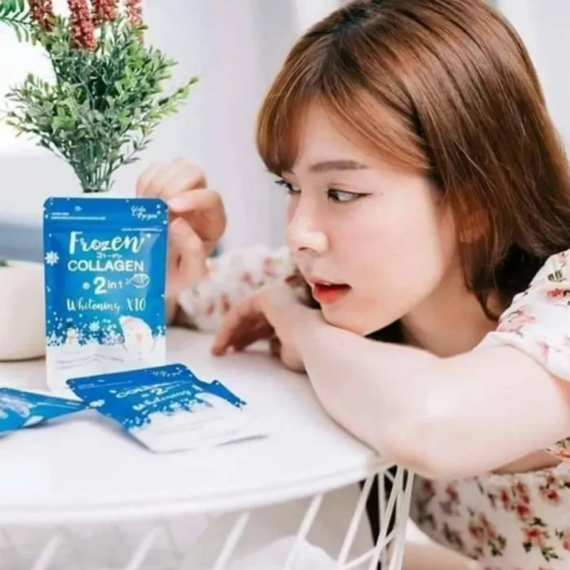 

Trắng da Collagen 2in1 Gói 60Viên Thái Lan Trắng Sáng Da ,Giúp giảm nếp nhăn, mụn trứng cá, tàn nhang, Sẹo , Cấp Ẩm Cho Da