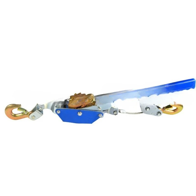 Tractor de rescate para desastres sísmicos, dispositivo tensor de rescate con cable alargado de 3 m, tensor multiusos de tracción de 4 t