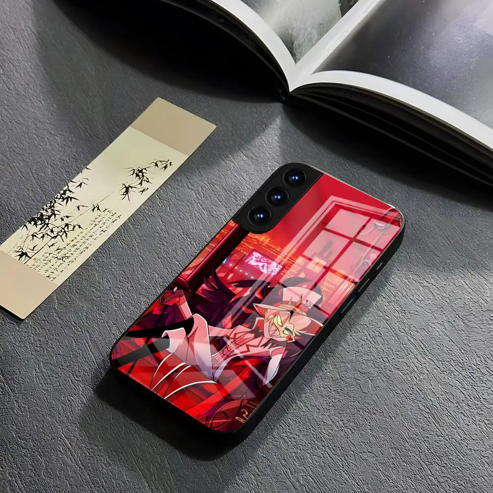 H-Hazbins Hotels Alastor Anime Phone Case for Xiaomi 14 Lite 12 Pro 11t 13 lite POCO M6 M5 X6 X5 X3 NFC F5 F6 Pro Glass coque