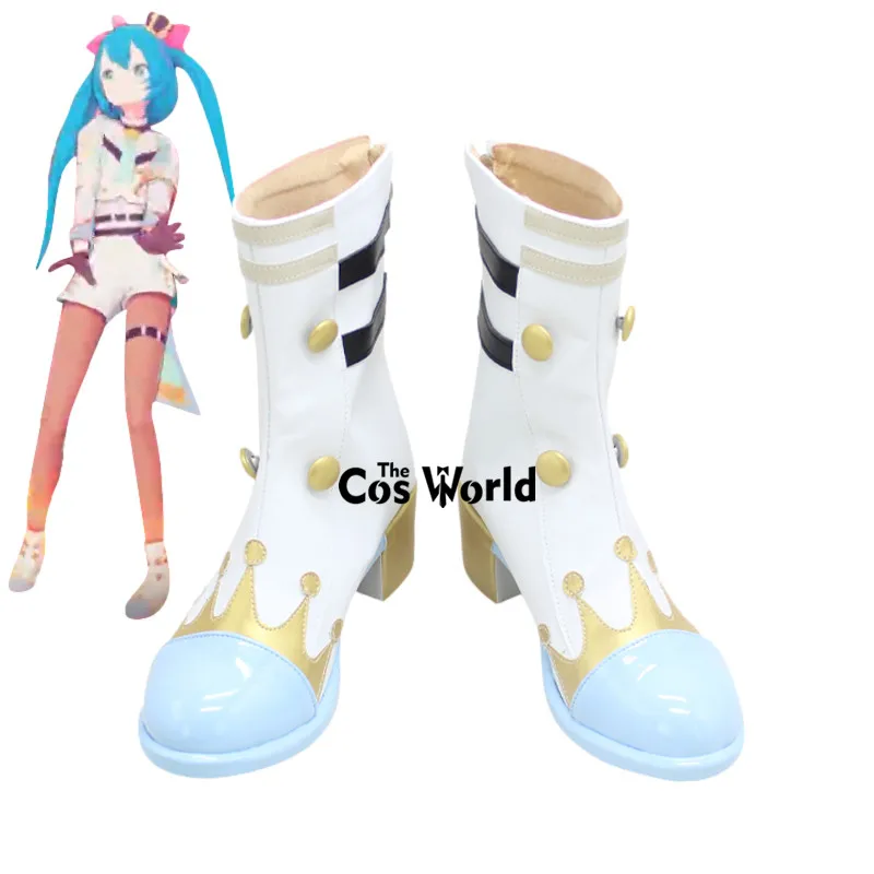 PJSK Project Sekai Colorful Stage Feat Miku Anime Customize Cosplay Shoes Boots