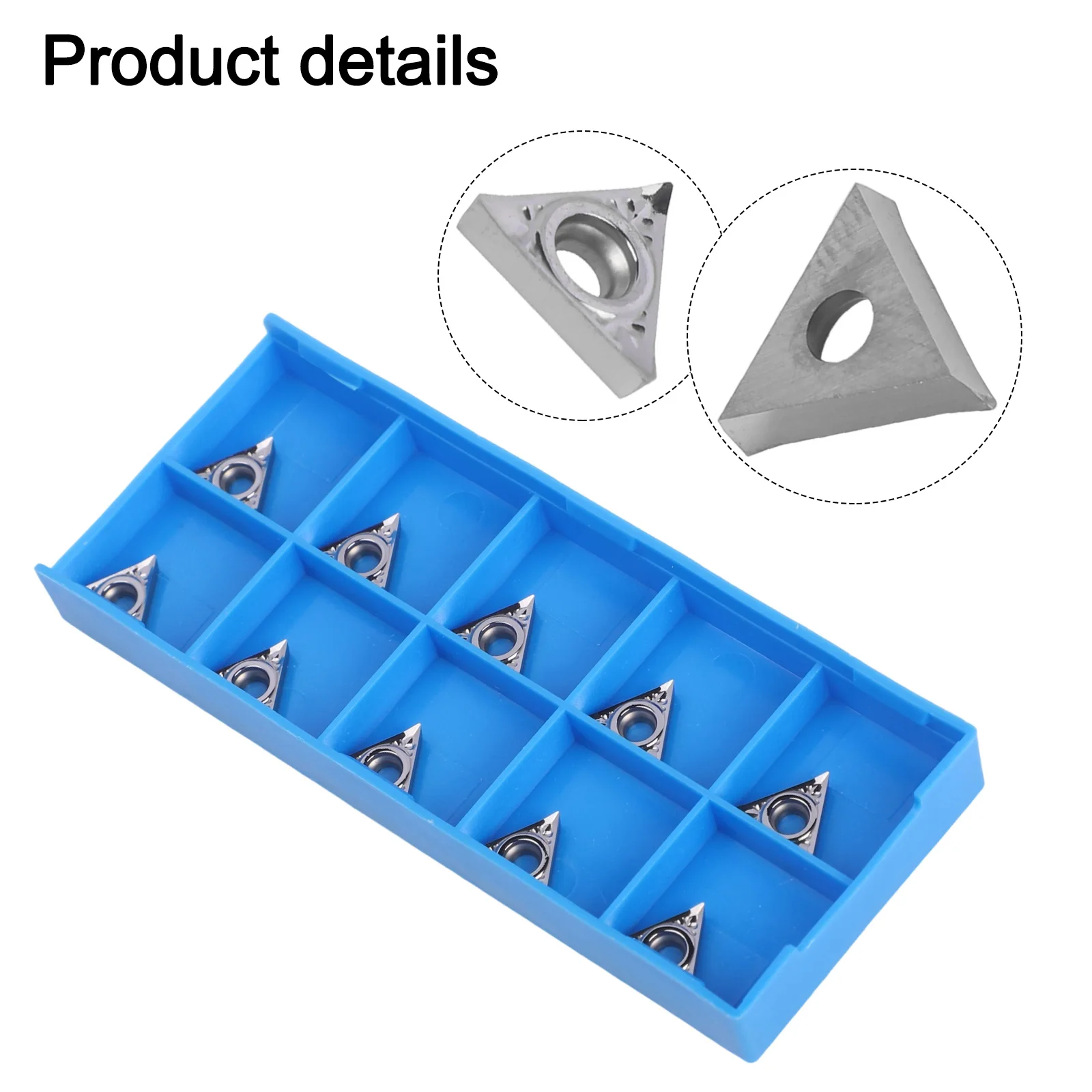 

В упаковке вставок TCGT110202AK для токарной обработки алюминия, твердосплавные инструменты с низкой режущей силой, отличное управление чипом