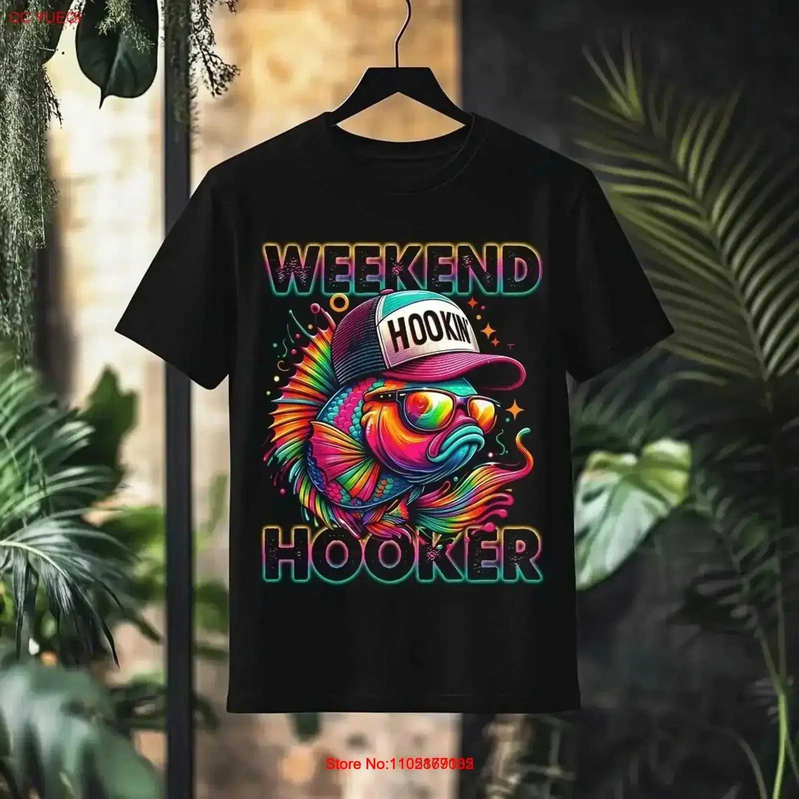 Fishing Dad T Shirt For Weekend Hooker Reel Cool Father s Day vintage Washed streetwear fashion Stretched Versatile  vintage