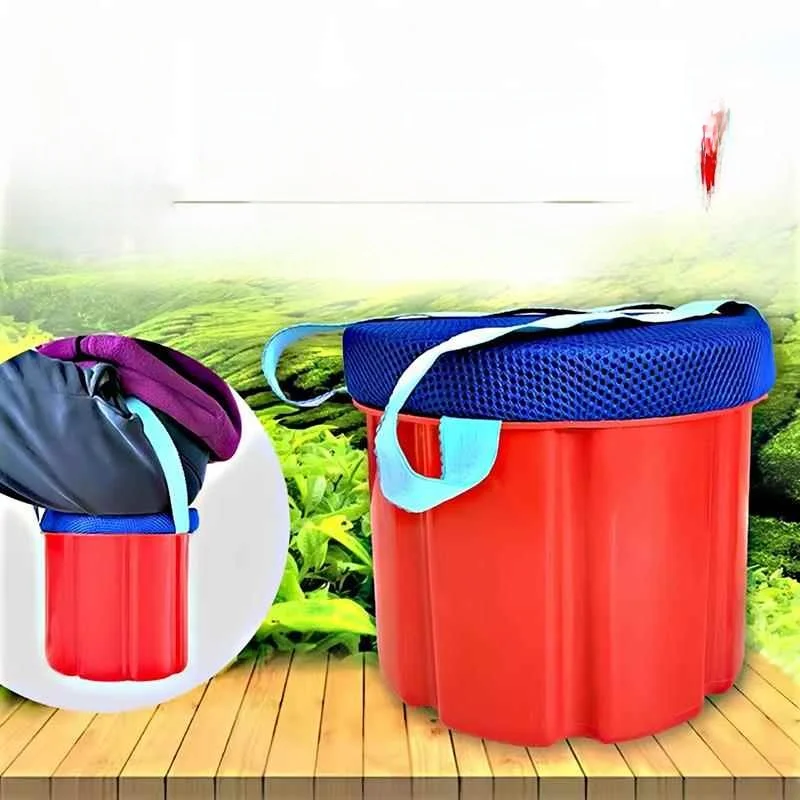 

Portable Outdoor Leisure Furniture Plastic Folding Stool for Tea Piing Farmers Rural Life Casual Sle Heavy Du 300kg