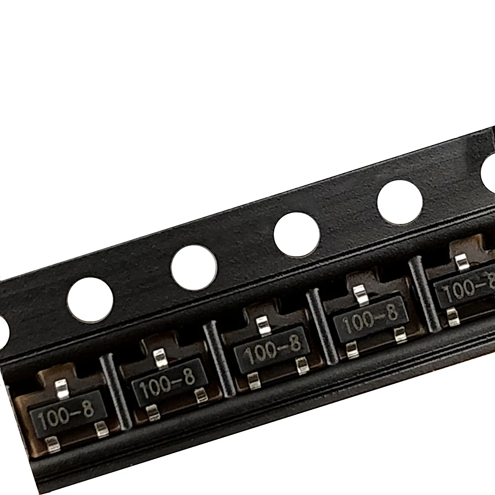 (100pcs) MCR100-8 SOT-23 MCR18 (Marking 100-8) SCR rectifier Silicon Controlled Rectifiers Leakage protector special