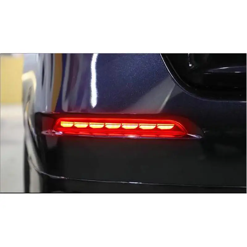 For Honda Civic Sedan 2021 2022 2023 Multi-function LED Rear Bumper Light Rear Fog Lamp Auto Brake Reflector