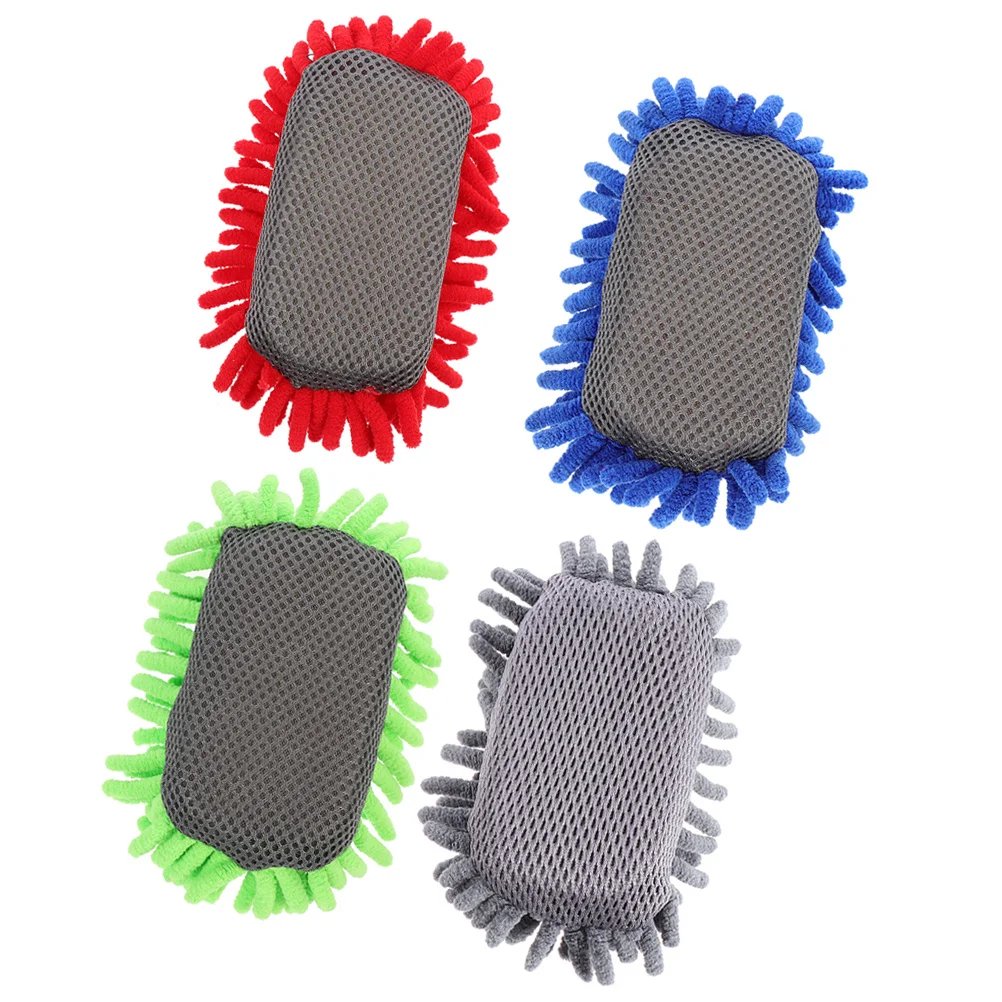 4 قطعة محايات السبورة المغناطيسية المسح الجاف قابلة لإعادة الاستخدام الشنيل ممحاة مجموعة لأدوات تنظيف السبورة البيضاء في الفصول الدراسية والمكتب