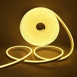 5M LED Light Strip Waterproof Flexible LED Neon Lamp Touch Sensor For Room Decor Bedroom Living Room Kitchen TV Cabinet Light