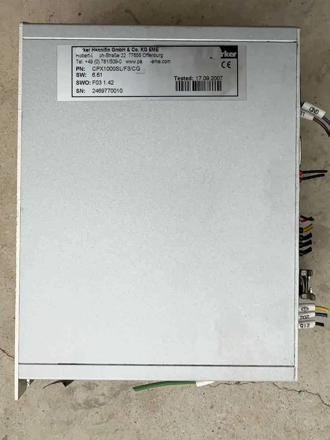 COMPAX-SL Servo Drive for Parker
