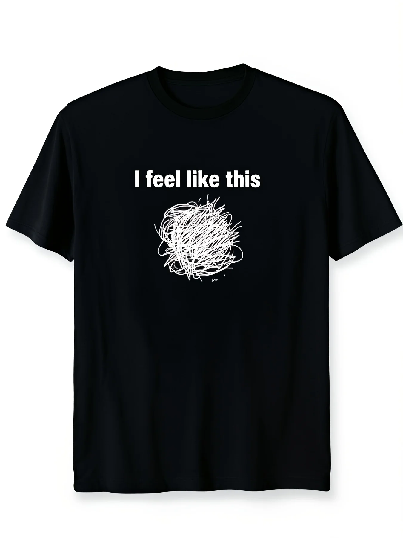 I Think This Design Is Great. Psychology Self-Analysis Therapy T-Shirt, Comfortable Fit, Men's T-Shirt, Crew Neck T-Shirt, Super Soft and Breathable, Moisture-Wicking, Casual Summer T-Shirt, Must-Have Fashion T-Shirt. 2Retro Casual Short-Sleeve T-Shirt, Crew Neck Printed T-Shirt