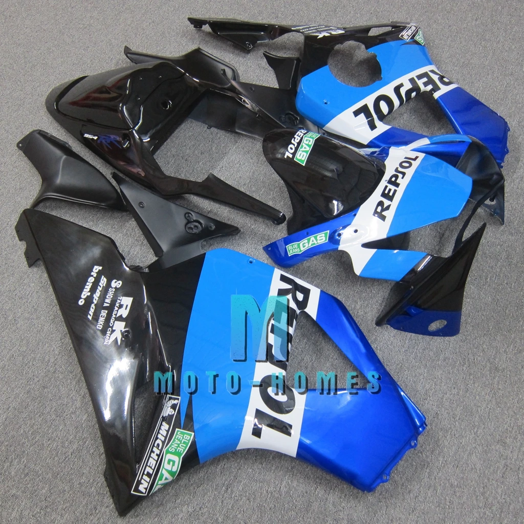 CBR954RR 02 03 Injection ZXMT Fairing Kit for Honda2002 2003 954 CBR 954RR Rebuild Bike Fairings Free Customize Black Blue