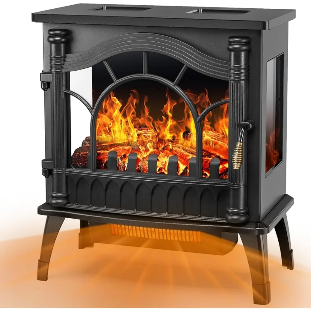 

Adjustable Flame Brightness Bio Fireplace for Room Low Noise Fireplace Stove Overheating Protection Fire Wood Heater Decor Vents