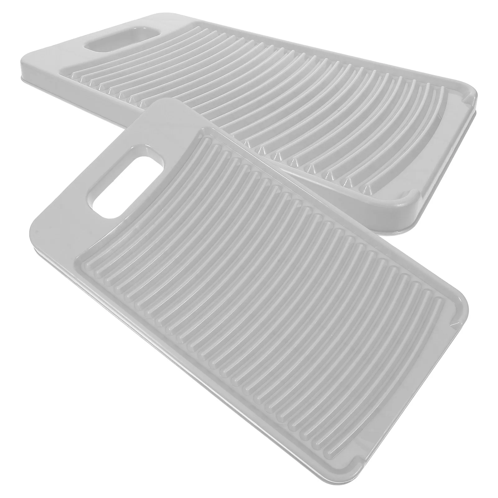 

NOLITOY 2pcs Non Laundry Washboard Portable Hand Washing Scrub Board for Clothes Cleaning