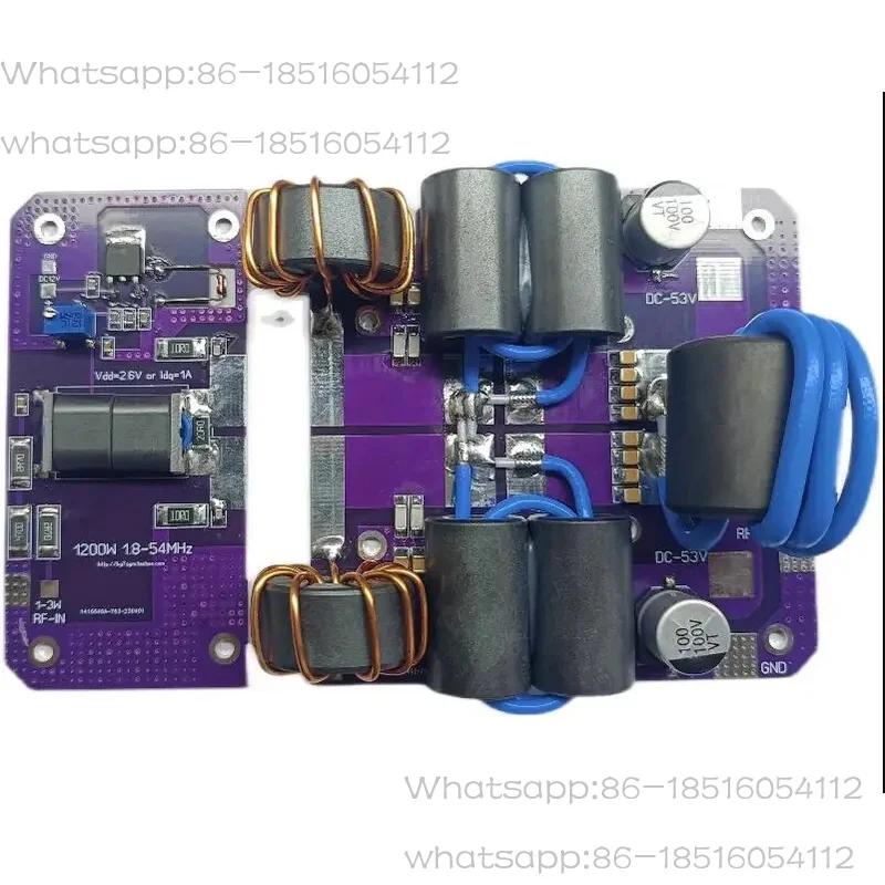 1200W 1.8-54MHz HF Power Amplifier Board Amp For Ham Shortwave Radio MRFX1K80H BLF188 MRFX1K50 ART2K0FE ART1K160