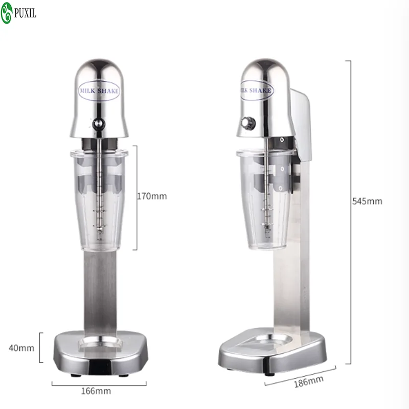 

Машина для молочного коктейля с одной головкой из нержавеющей стали, магазин чая с молоком, коммерческая машина для приготовления чая с молоком с двойной головкой, электрический чай с молоком и молоком