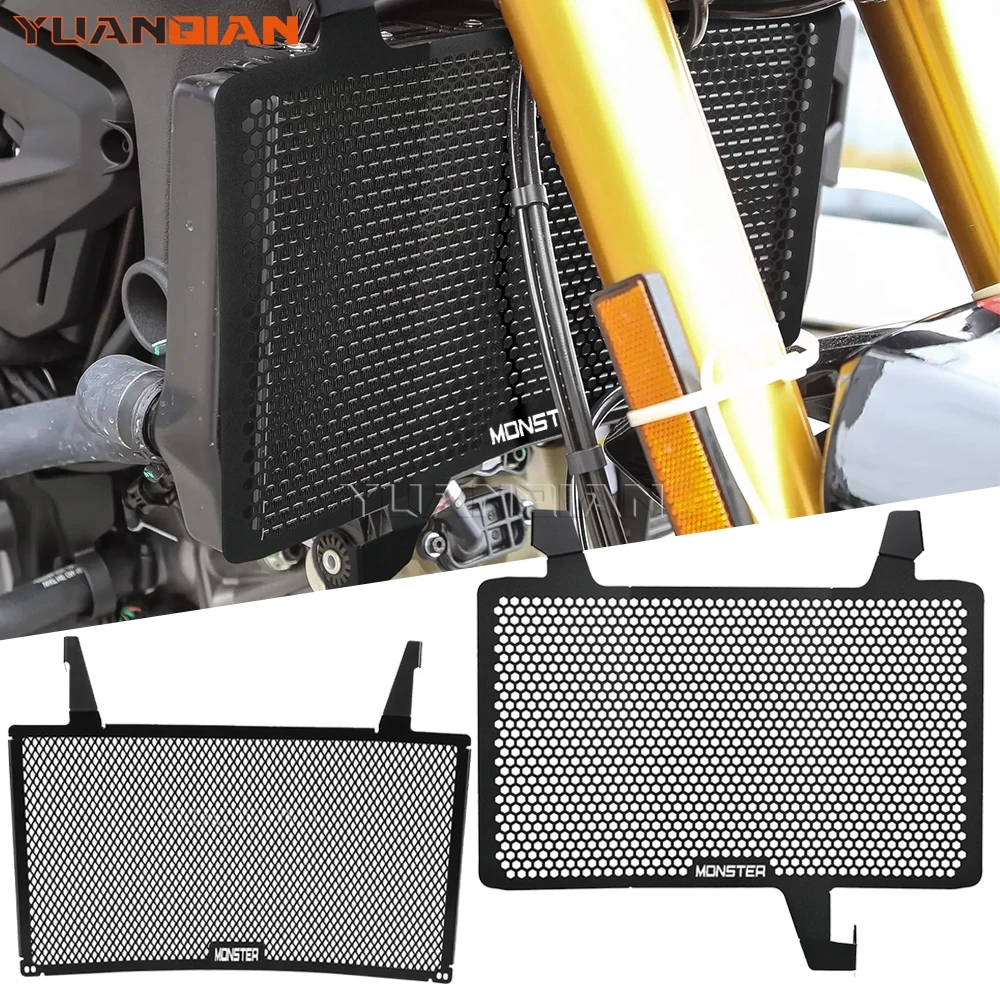 

Motorcycle Radiator Grille Guard Cover Protector FOR Ducati Monster 950 Monster 937 2021 2022 2023 2024 MONSTER Monster 937 950