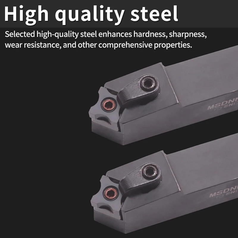 

SSDCN2020K09/MSDNN2525M12 Цилиндрический токарный инструмент с ЧПУ, 45 градусов, внешний цилиндрический инструмент, токарный инструмент