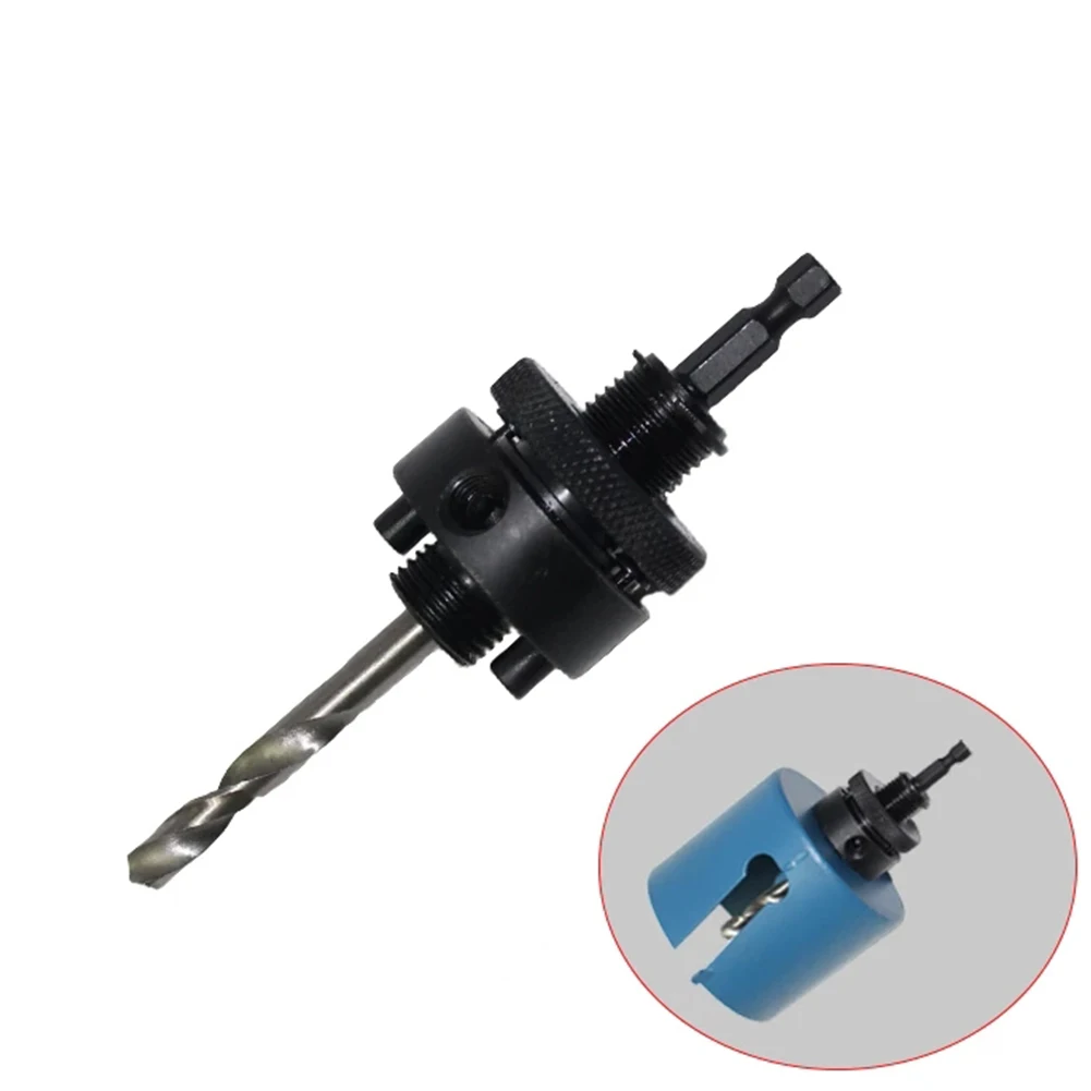 

Mandrel with Drill Bit for Arbor Range 32mm to 210mm Diameter Steel Build for Dependable Drilling Applications