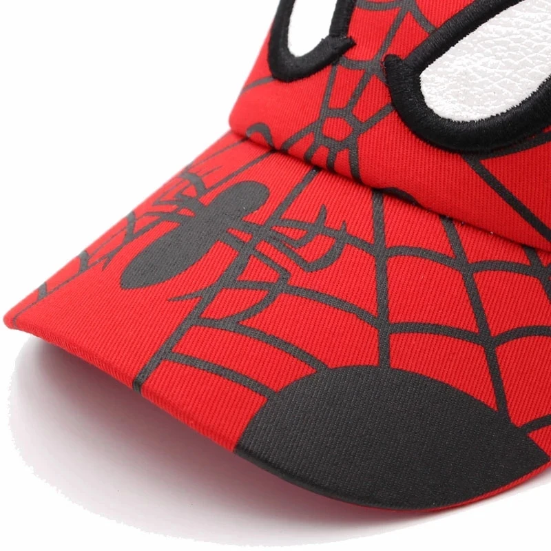 Disney Spiderman Baseball Cap For Boys Girls Baby Baseball Caps Cartoon Cotton Summer Breathable Sun Hat Children Hip Hop Hats