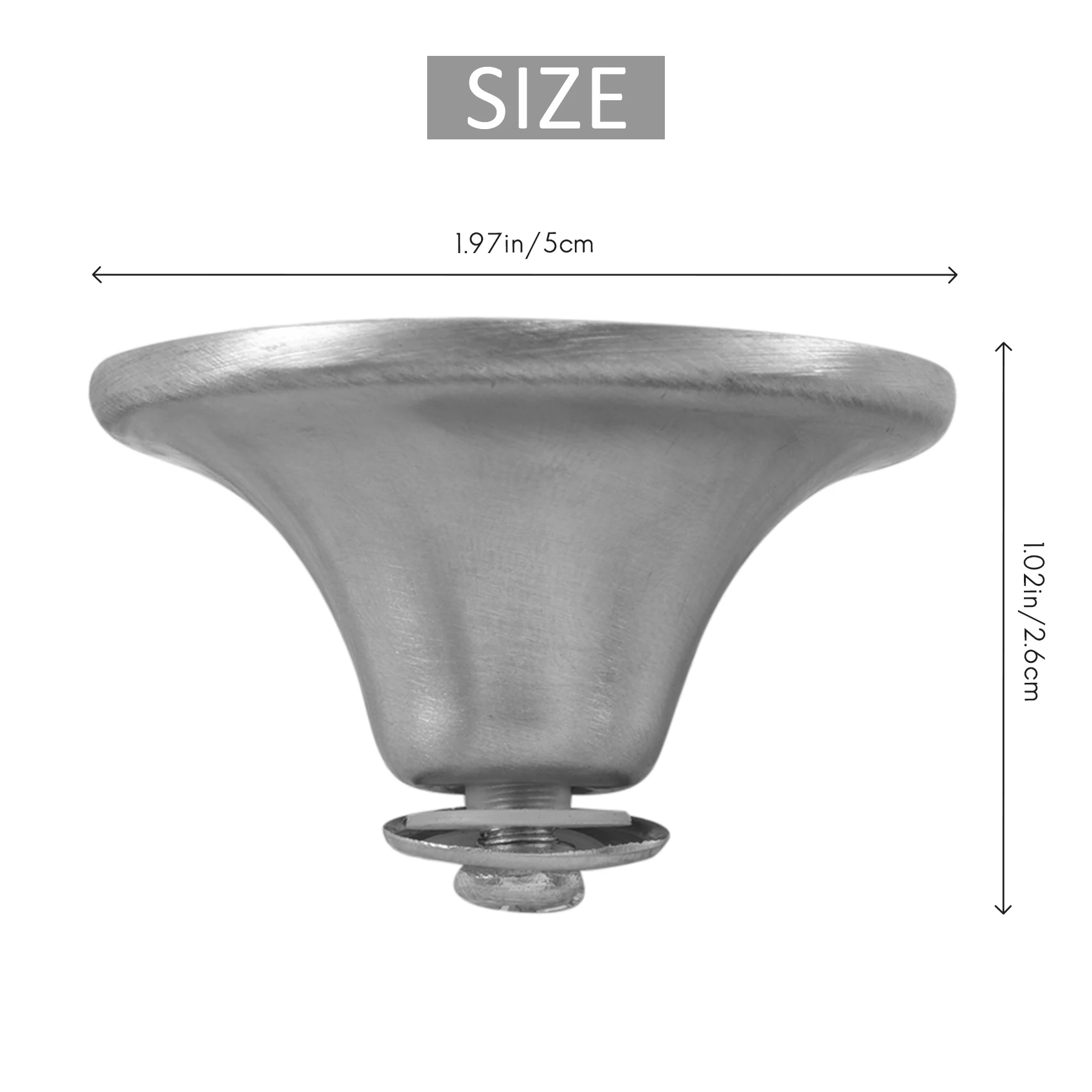 2 STKS Nederlandse Oven Knop, Roestvrijstalen Pot Deksel Vervanging Knop voor Le Creuset/voor Aldi/voor Lodge, knop Pot Deksel Handvat HOT
