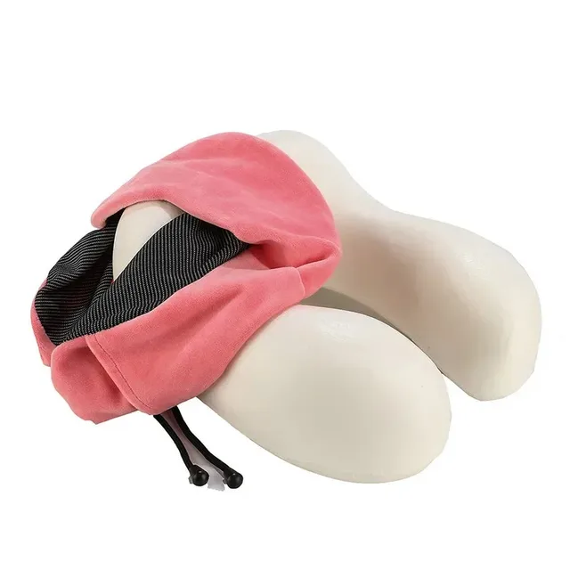 U Shaped Memory Foam Neck Pillows Soft Travel Pillow Massage Neck Pillow Sleeping Airplane Pillow Cervical Healthcare Bedding 5