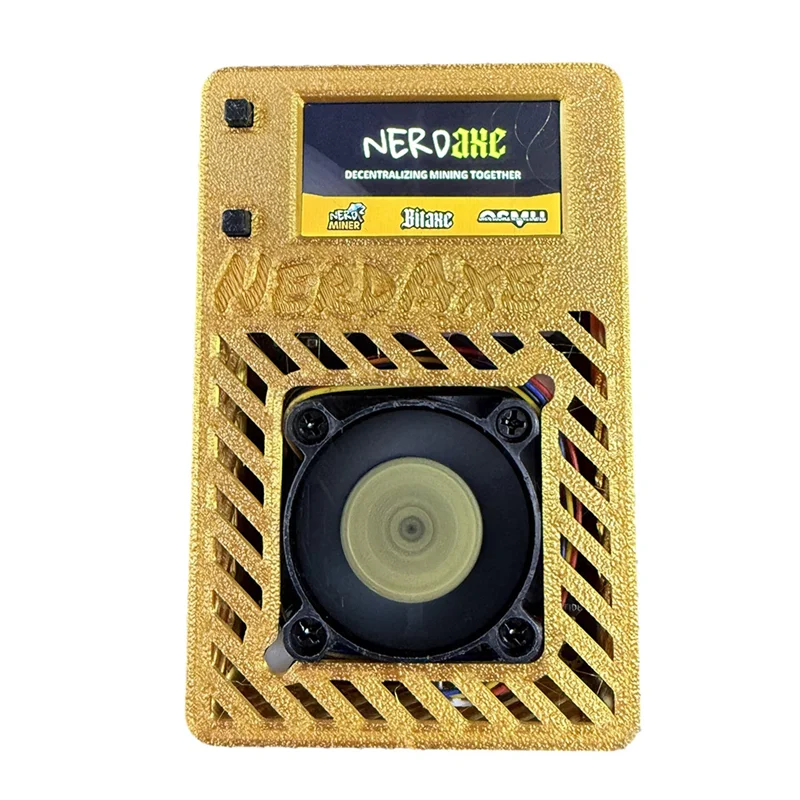

AK51-Nerdaxe Miner с дисплеем Nerdminer 500Gh/S S19XP BM1366 ASIC Bitaxe Bitcoin Micro-Miner Лотерейный майнер