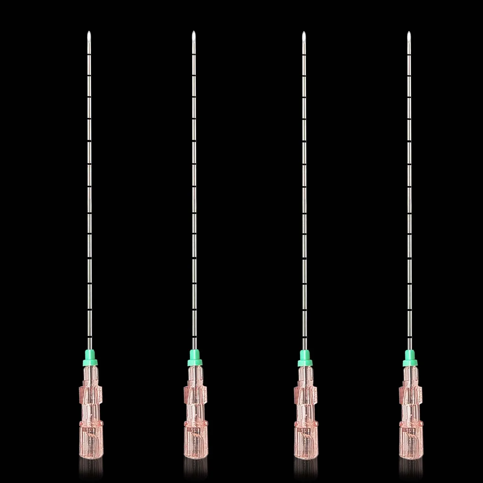 Chiba Needle Medical Grade 316 Agulha de aço inoxidável, drenagem punção, esterilizado Single Use, 10pcs