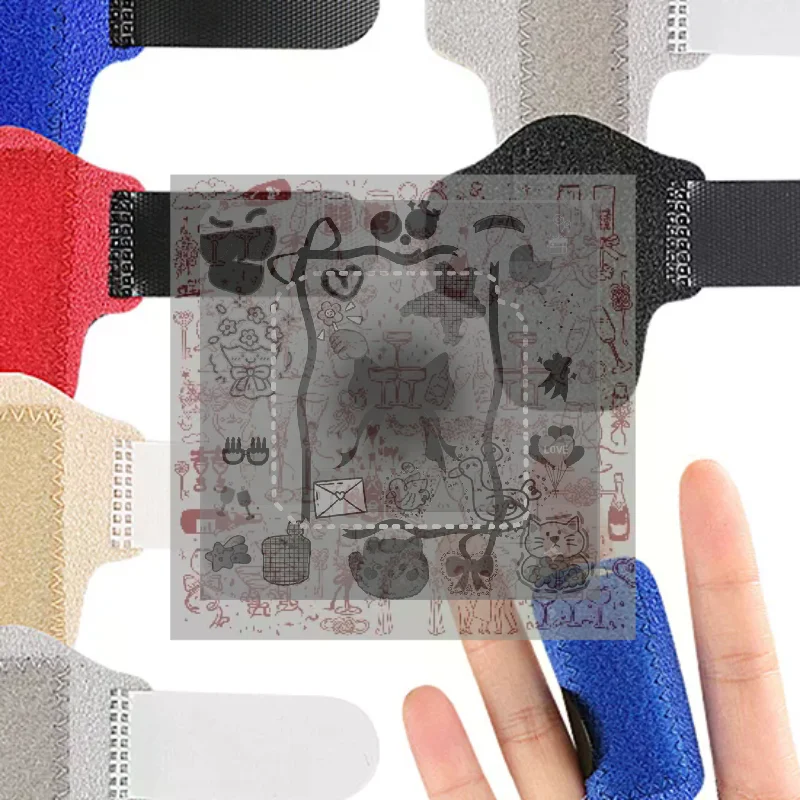 Pain Relief Trigger Finger Fixing Splint Straighten Brace Adjustable  Dislocation Fracture Finger Splint Corrector Support