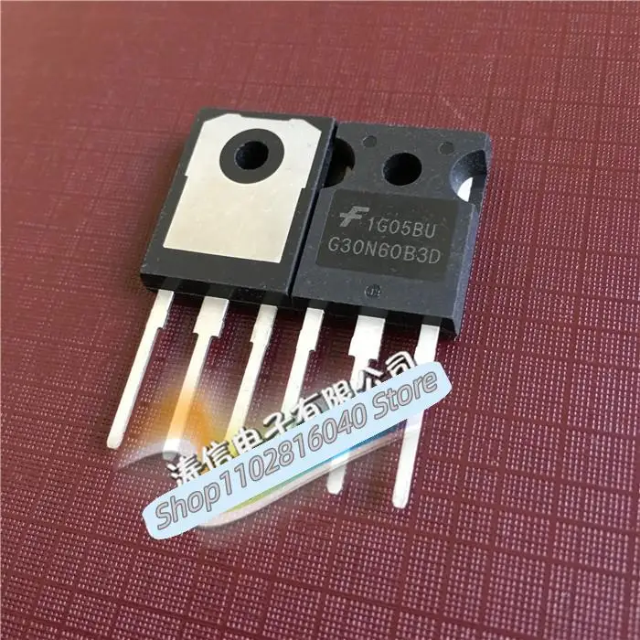 10PCS/Lot G30N60B3D HGTG30N60B3D  IGBT TO-247 30A600V Best Quality Imported Original Spot