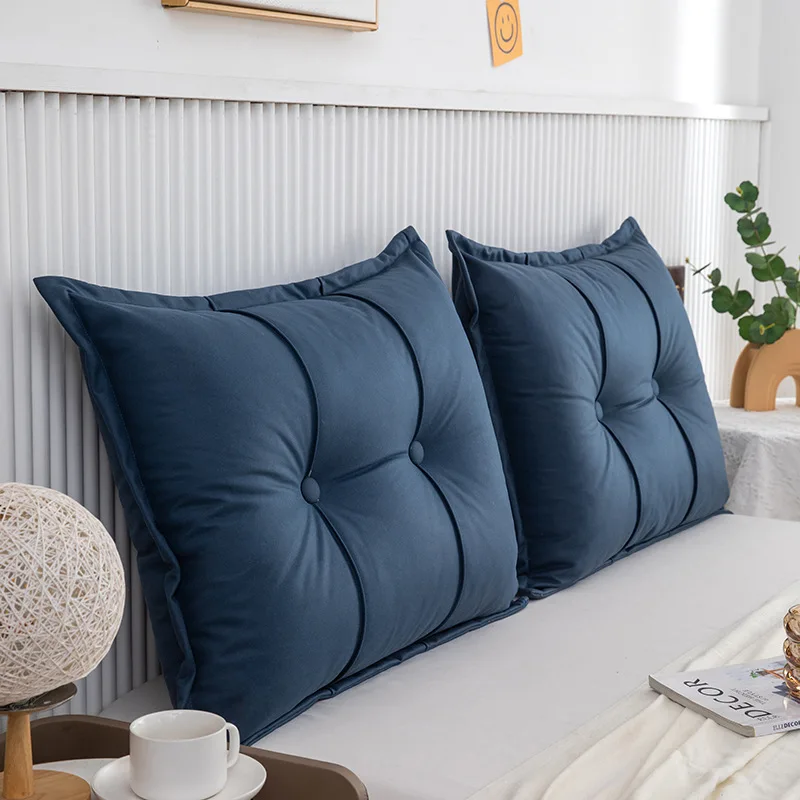 

Large Pillow Can Be Disassembled Washed Bedding Headboard Pillow Cute Pillow Cojines Decorativos Floor Cushion Headrest Cushion