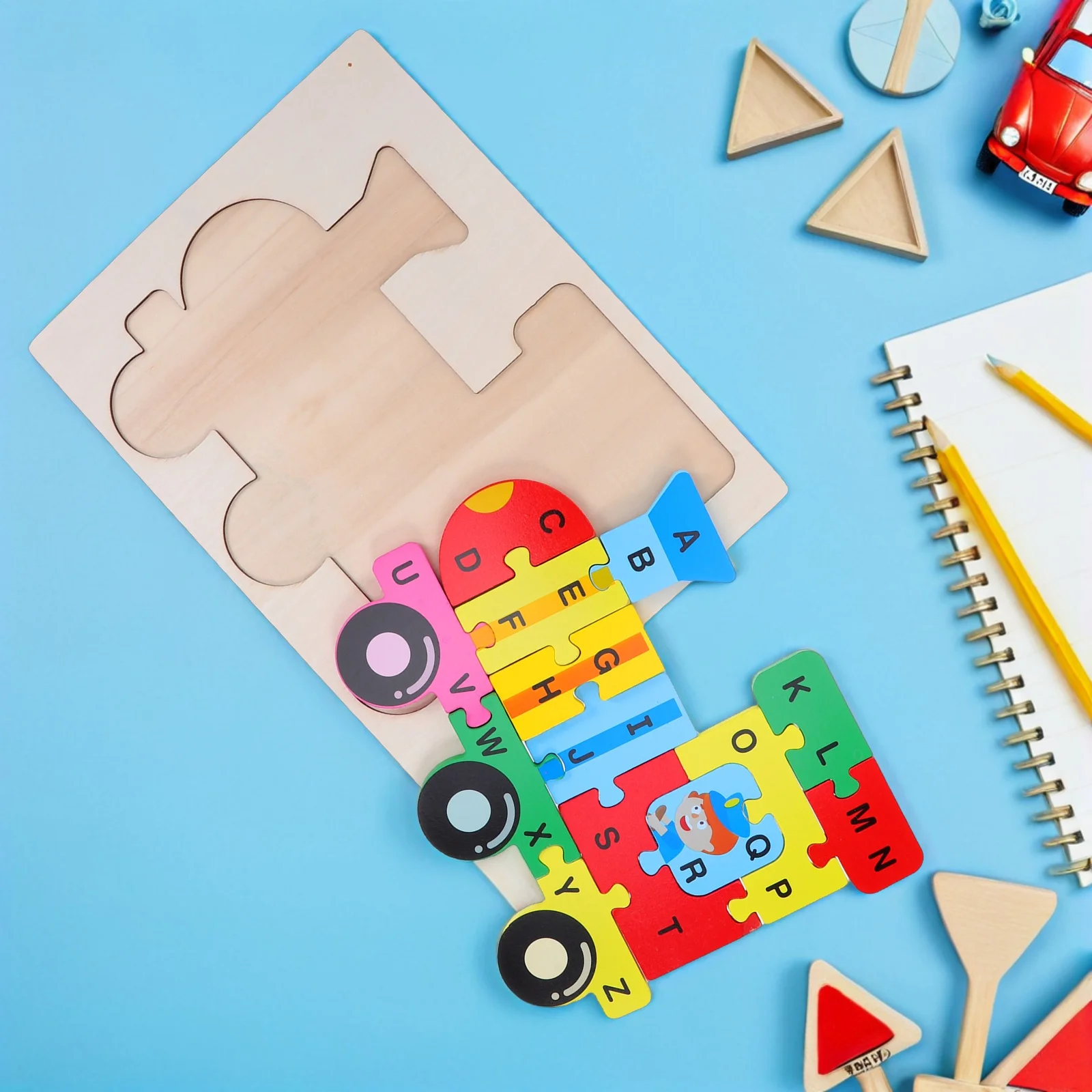 Kinderen Vroeg Onderwijs Puzzel Kleurrijk Houten Intelligentie Ontwikkeling Educatief Spel voor Kinderen Leeractiviteit