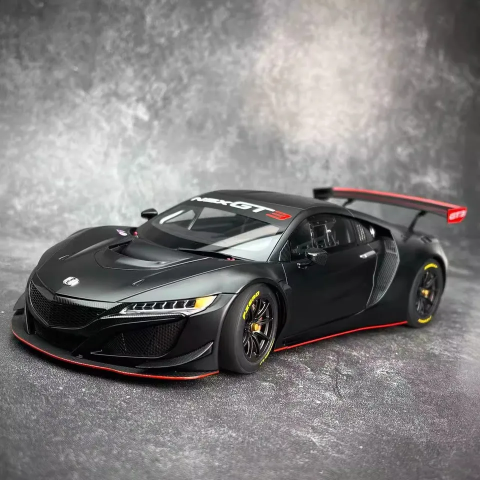 AUTOart 1/18 ホンダ NSX GT3 2018 マット・ブラック AUTOart 1/18 ホンダ NSX GT3 2018 （ハイパー・シルバー）＊開閉無 8