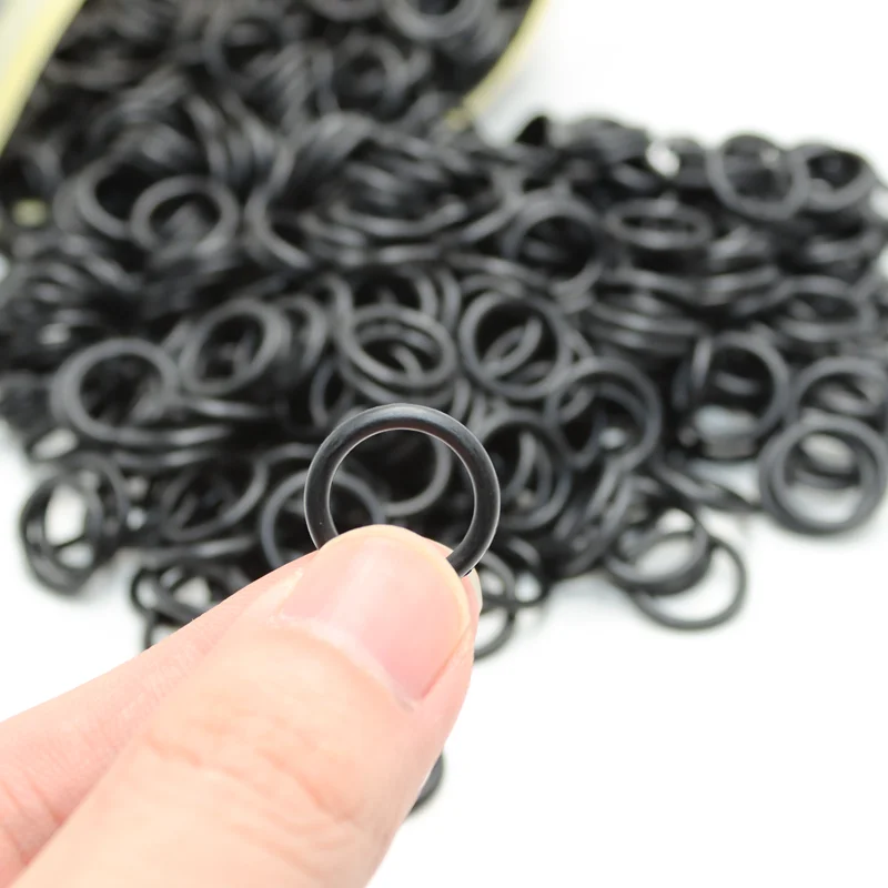 O Ring NBR Nitrile Rubber O-Ring CS 1/1.5/2/2.4/3/4mm Sealing Gasket Oil Corrosion Resistant for Car Plumbing Faucet Seal Washer
