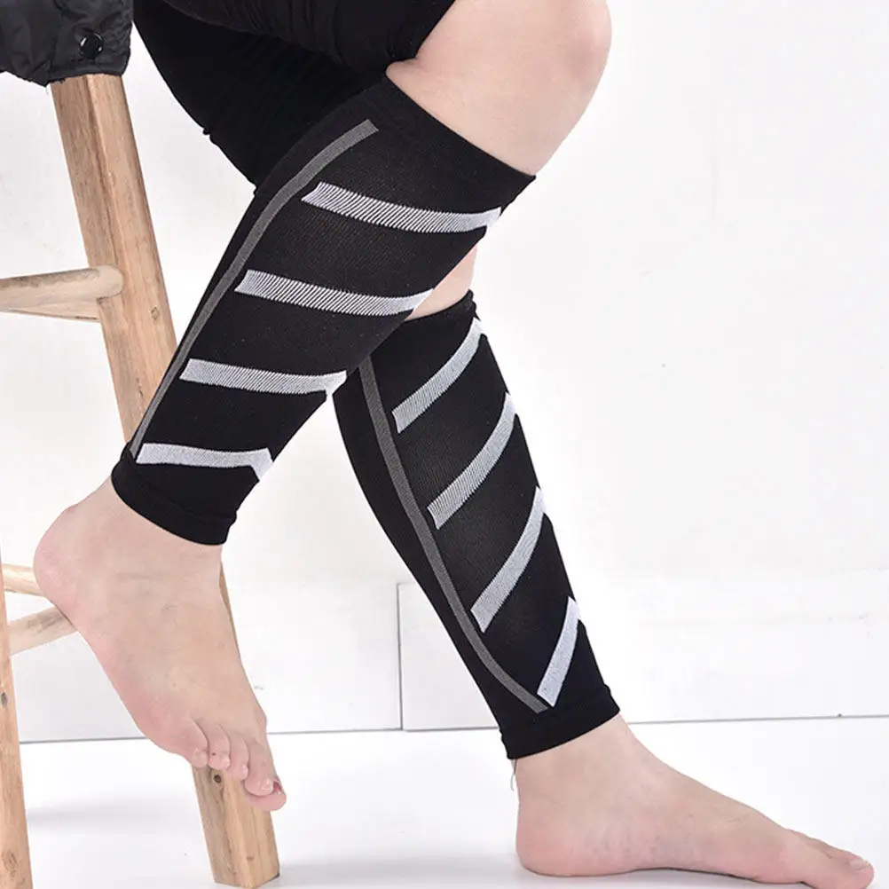 

Компрессионные рукава для икроножных мышц (2 шт.): влагоотводящие, поддерживающие мышцы, для бега и фитнеса, защита голени для тренировок