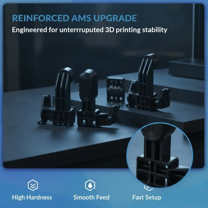 For AMS1 AMS2 Five-Way Component Internal Hub Unit Wear Resistant Spring Push Rol For AMS 3D Printer Parts