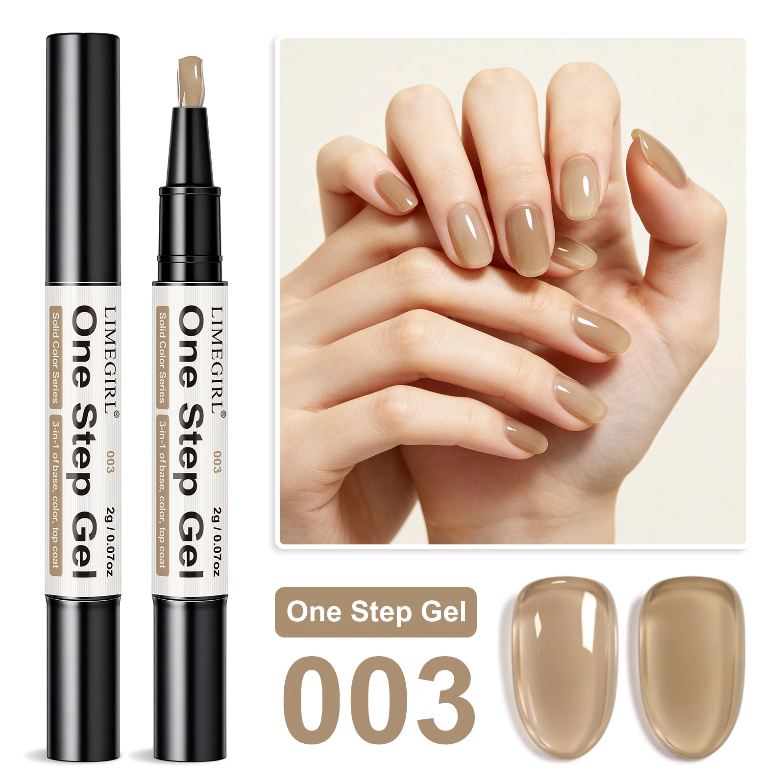 LIMEGIRL 48 Kleuren Gel Nagellak Pen 3in1 Gel Nagellak Sneldrogende Langdurige Graffiti Schilderij Borstel voor Outdoor Reizen
