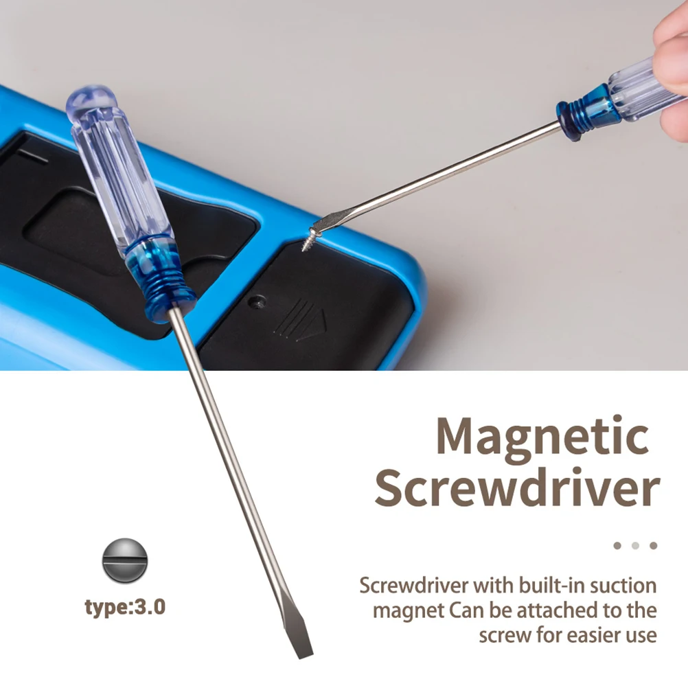 

18 in 1 Multi-Function Combination Screwdriver Multimeter Pen 1000V Universal Meter Test Line Silicone Insulated Clip Alligator