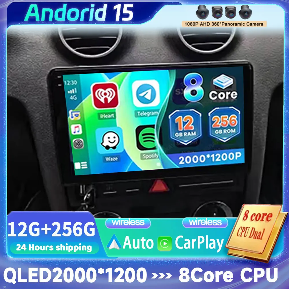 9" Android 15 Car R… - image