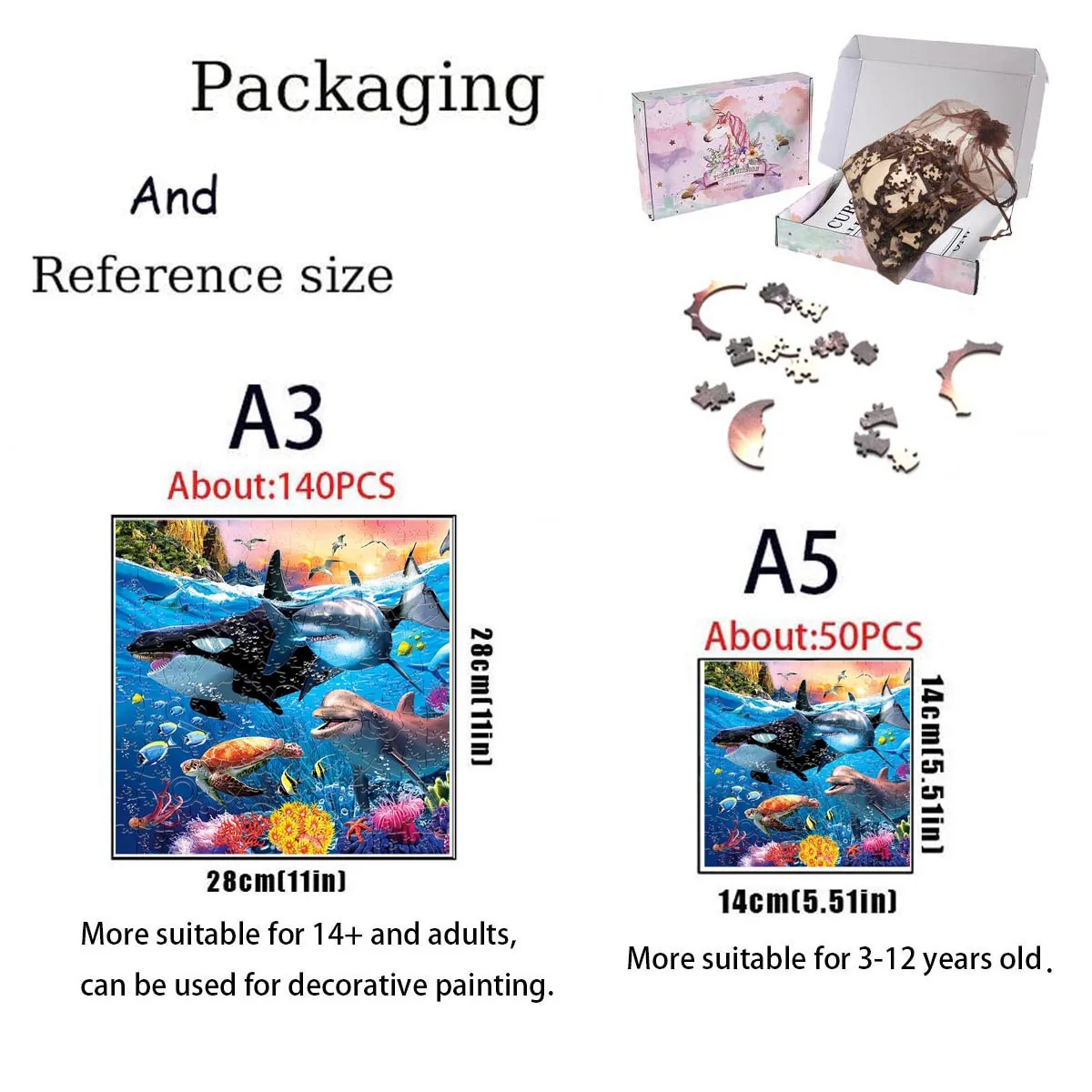 大人と子供のための正方形の猫の木製パズル、インテリジェントな家族のインタラクティブゲーム、木製のジグソーパズル、クリスマスと誕生日のギフト