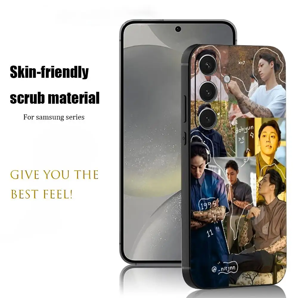 Star Lee Do H-hyun Phone Case For Samsung Galaxy S26 S25 S24 S23 S22 S21 Plus Ultra Note20 Soft Black
