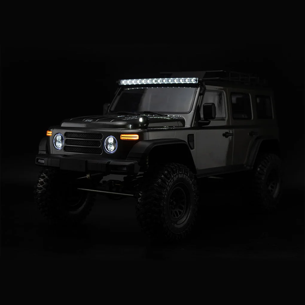 1/8 Scale YK4084 RC Car 4WD Climbing Off-Road Vehicle Differential Lock Dual Speed Led Linkage Light Off-Road Climbing Rc Car