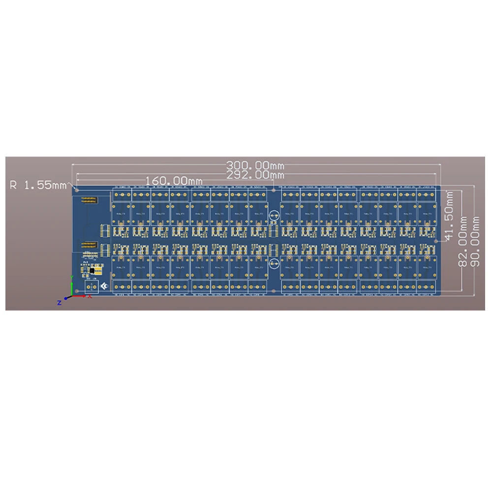DC5V/DC12V/DC24V ESP32 32 Channel Relay Module ESP32-WROOM Development Board Secondary Development Relay Module Smart Home Relay