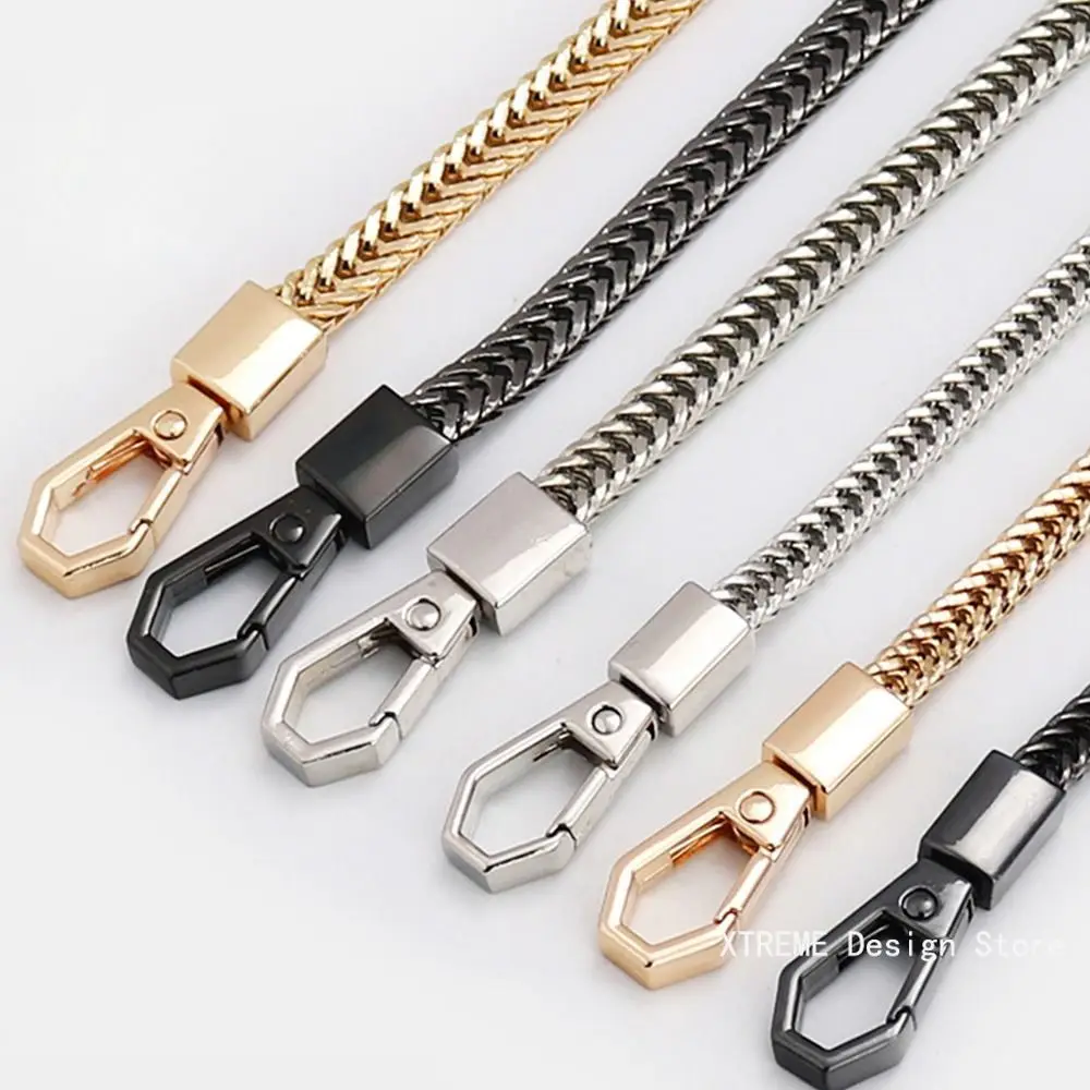 2024 Metal Alloy Bag Chains Women Shoulder Bag Straps 6mm Handbag Handle Chain Purse Chain Belt Replacement Bag Accessories