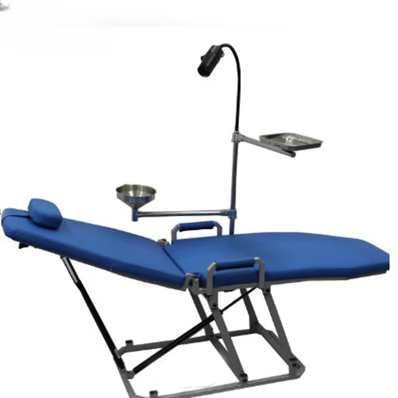 Portable Foldable Dental Chair with Simple Cuspidor GU-P109 Dental Unit