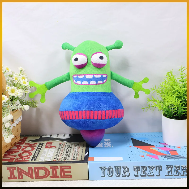 Bot Robot Plush Toys - Alien Robot Stuffed Game Peripheral, Anime Fans Kids Birthday Christmas Back to School Kids Boy Gifts