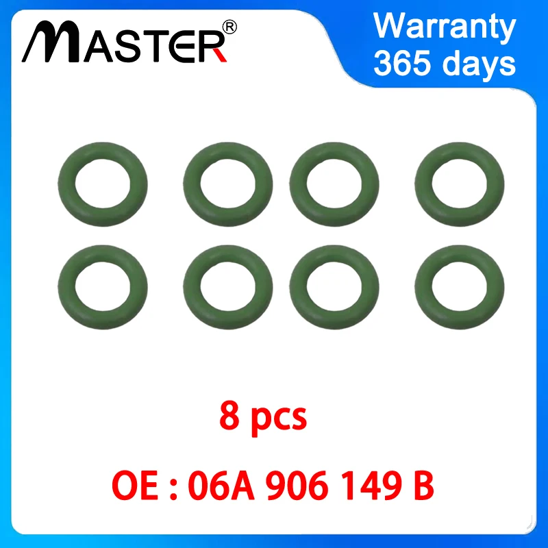 8,3 x 3,05 Injector seal ring O-Ring 06A906149B for Audi VW Skoda 06A 906 149 B 149B