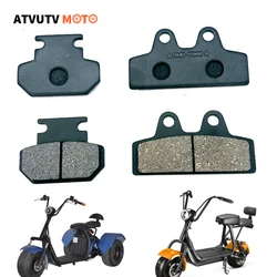1pair Motorcycle Front And Rear Brake Pads For Citycoco Electric Scooter Harley Electric Scooter Universal