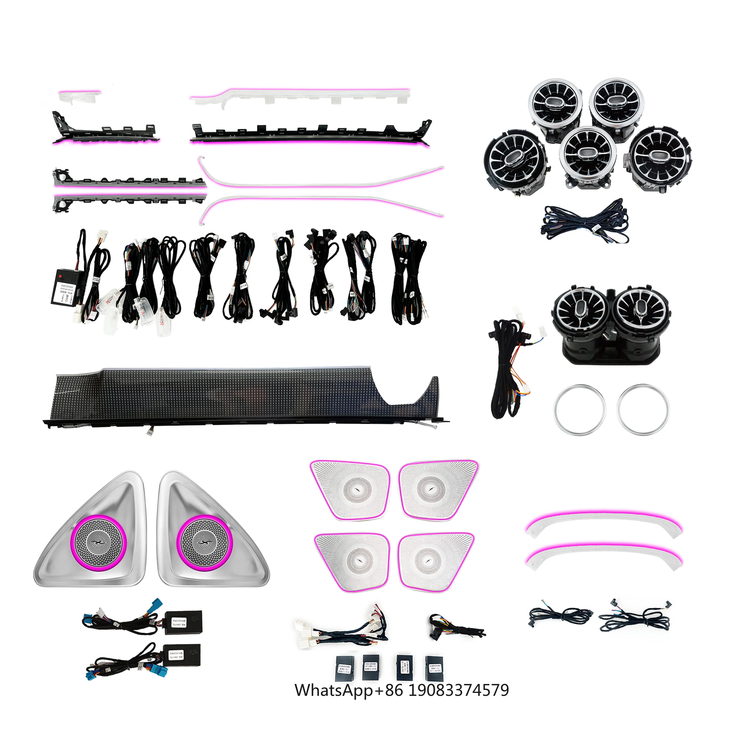 

W177 Ambient Light Kit for Mercedes Benz A-class W177 GLA C118 Upgraded 64 Colors Interior Atmosphere Light Accessories