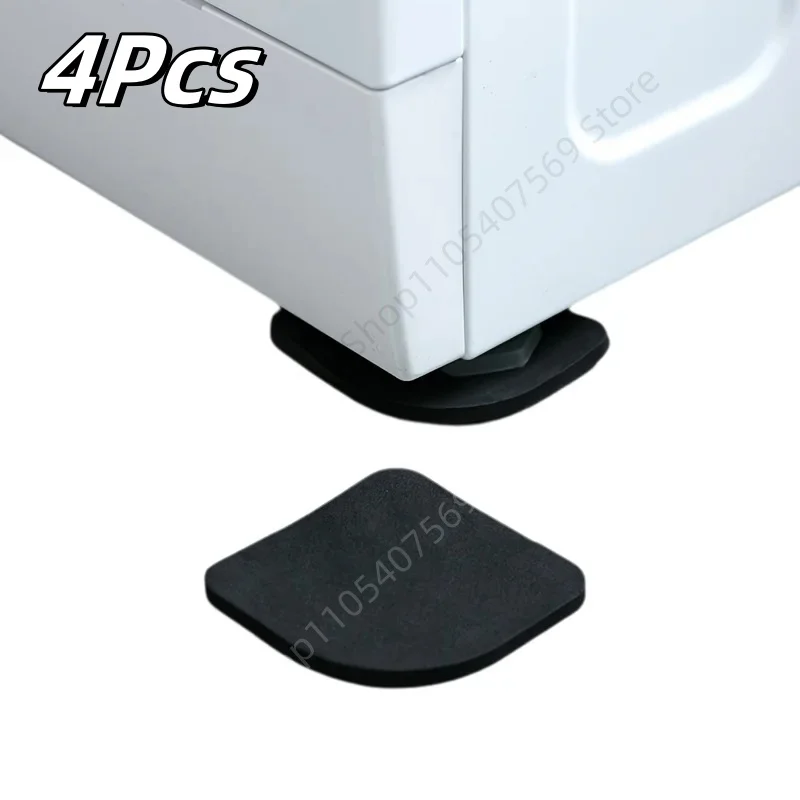 4Pcs Washing Machine Anti Vibration Pad EVA Multifunctional Furniture Non-slip Noise-reducing Mats Floor Protector Pad