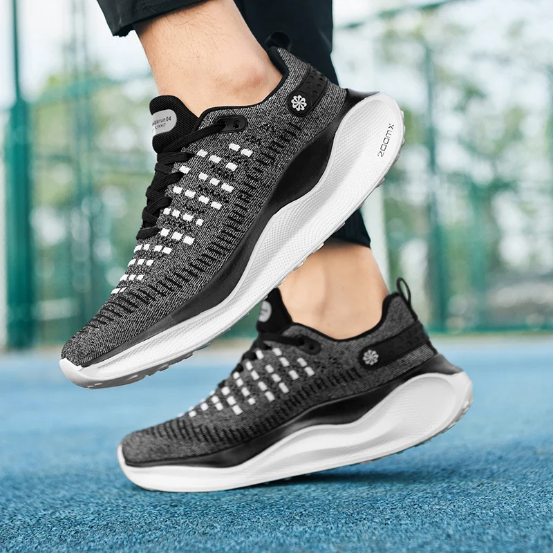 Marathon Air Cushion Men Sports Running Shoes Hiking Breathable Lightweight Comfortabl Athletic Nonskid Sneakers Tennis for Male
