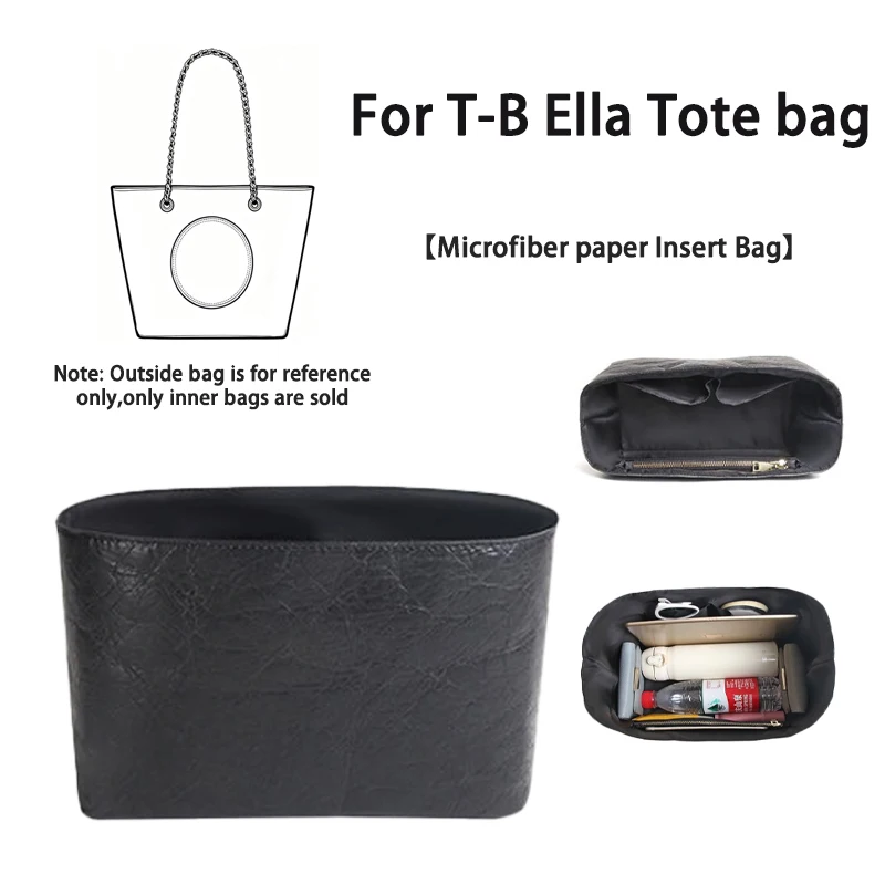 EverToner Microfiber paper Inner Suitable for T-B Ella chain tote bag Household Storage Organizer Cosmetic Bag accessories